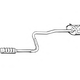 Kipufog� Suzuki Swift 1.0-1.3 5 ajt�s 1991-2003, Ferroz