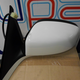 Visszapillant� t�k�r k�ls� bal, feh�r Suzuki Swift 2005-2010, elekt. gy�ri