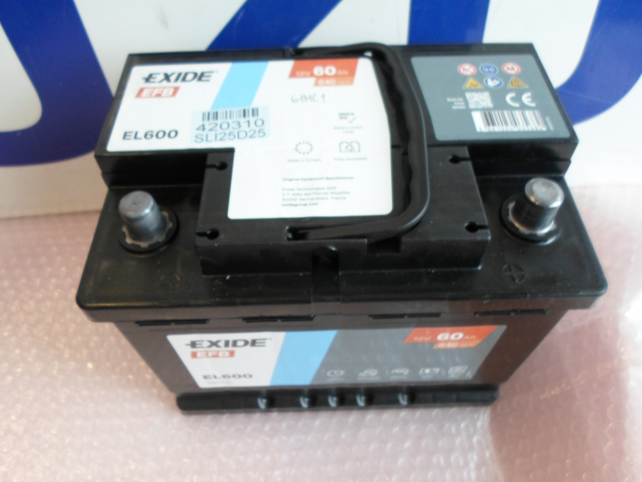 Akkumul�tor Suzuki Vitara, S-Cross 12V 60Ah, Exide