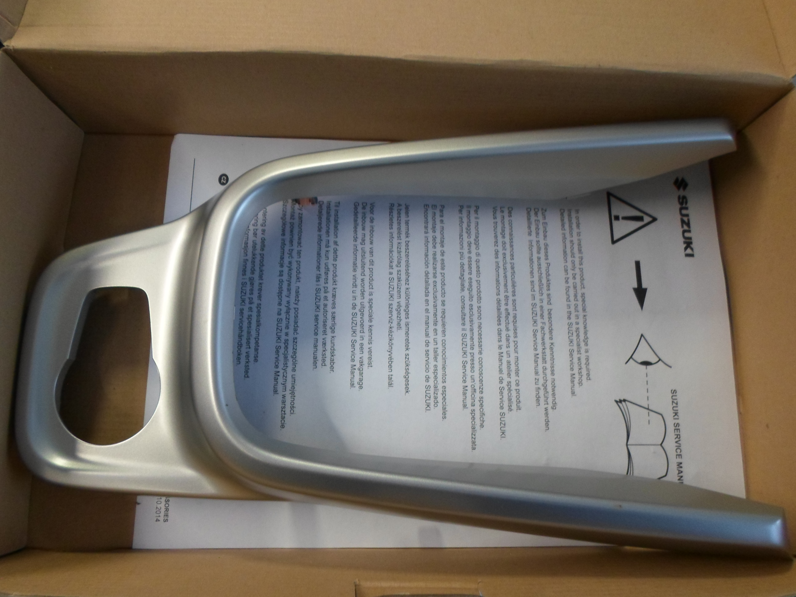 K�z�pkonzol dekor ez�st , Vitara 2015-