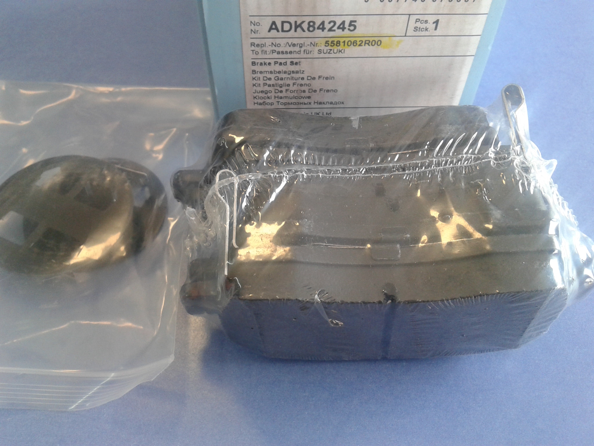 F�kbet�t garn, els� Suzuki Ignis 1.2, 2016-