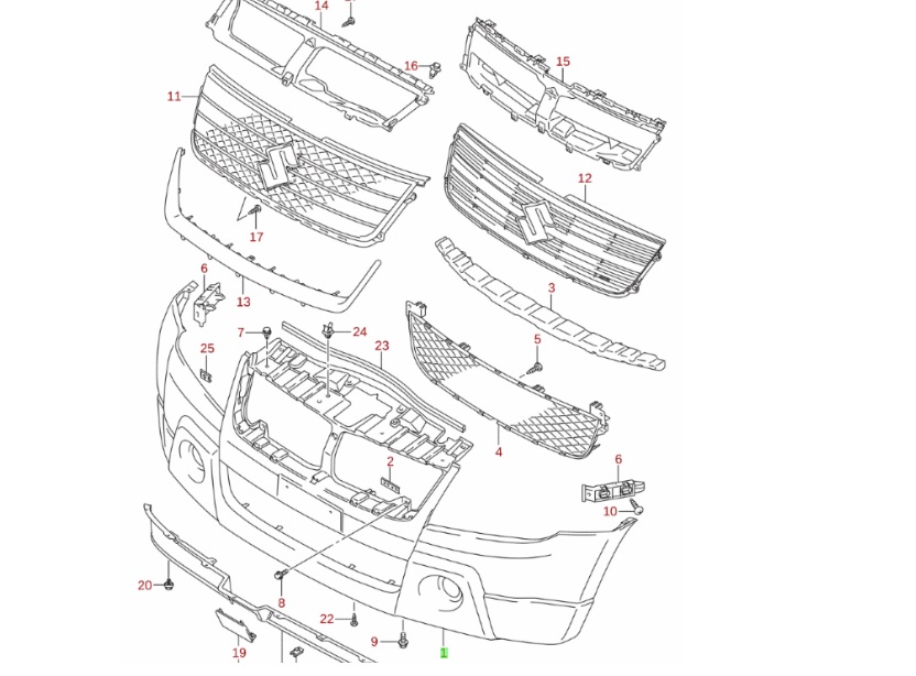 L�kh�r�t� els� Suzuki Grand Vitara 2007-2012-ig,gy�ri