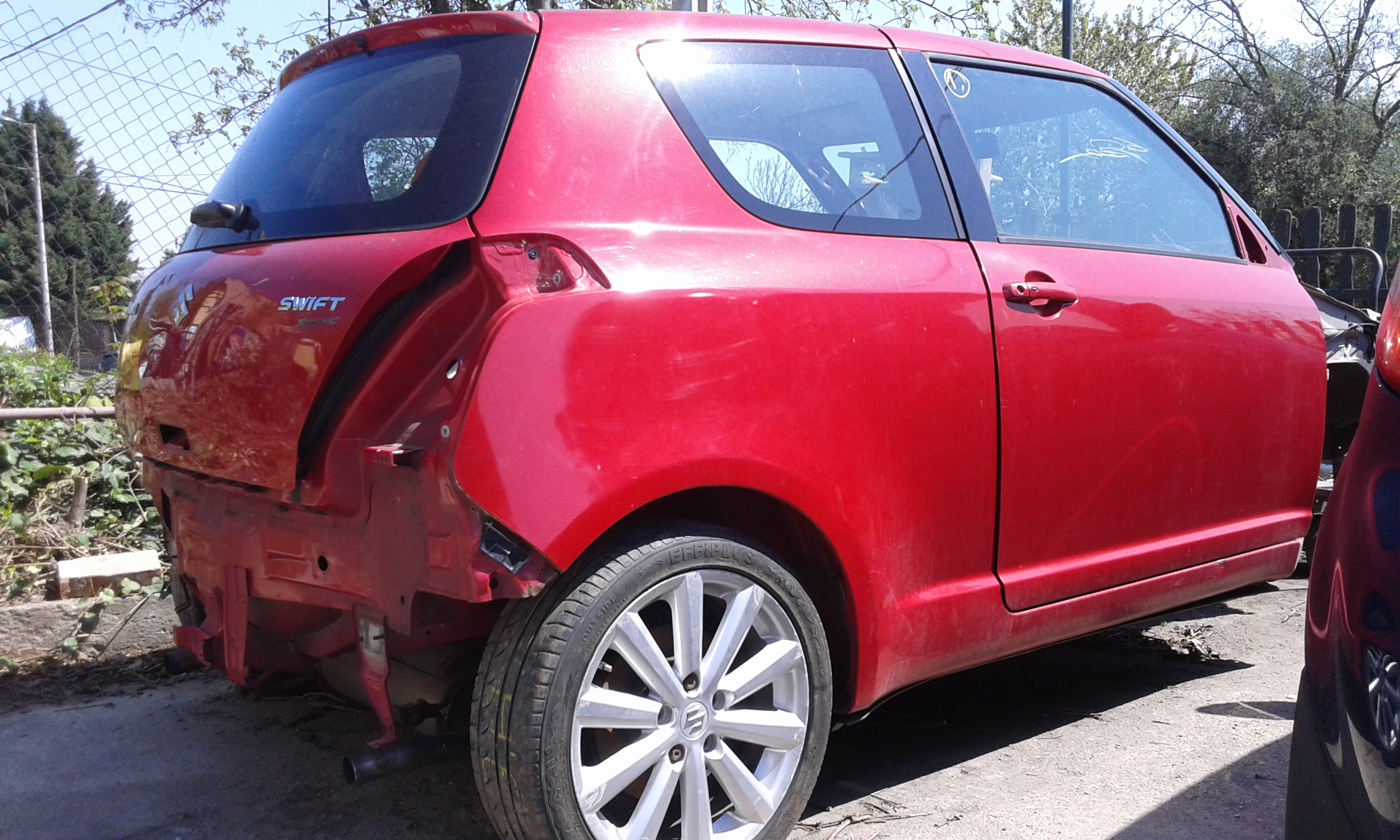 Karossz�ria h�ts� r�sz Suzuki Swift Sport 3a 2006-2010, bontott