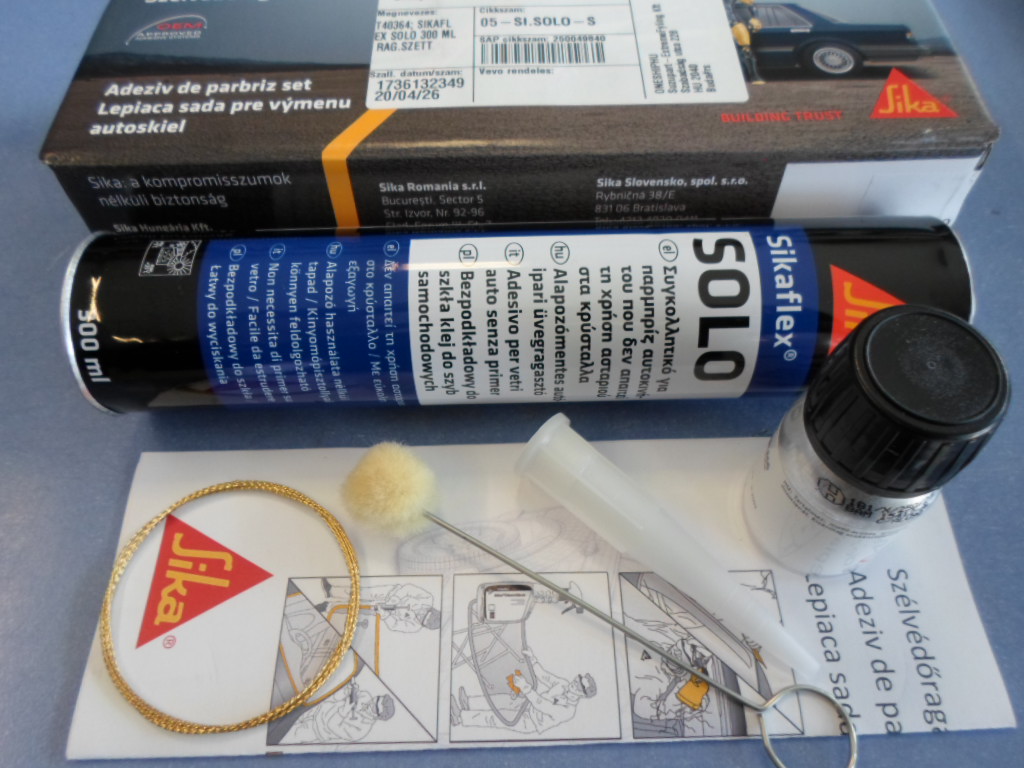 Sz�lv�d�ragaszt� k�szlet Sikaflex Solo